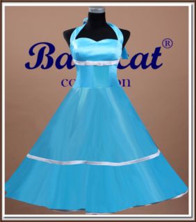 C705 50er Jahre Tanzkleid Vintage Mode Petticoat 34 58!