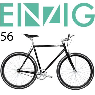 EINZIG Singlespeed Fixed Gear Fahrrad Polo Fixie Kunstrad Rennrad
