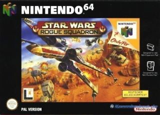 N64 Spiel   STAR WARS   ROGUE SQUADRON (nur das Modul)   für NINTENDO