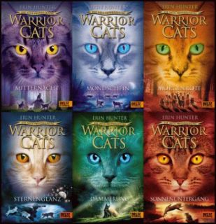 ERIN HUNTER Warrior Cats. Die neue Prophezeiung 1,2,3,4,5,6