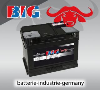 Autobatterie 55 Ah 500A/EN +30% Silber Ca/Ca ersetzt 44 45 50 55 60 62