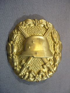Verwundetenabzeichen 1914 in Gold als 57er Form, Modell 1939/57