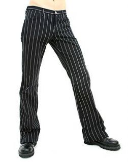 Aderlass Jeans Pin Stripe Black White Bekleidung