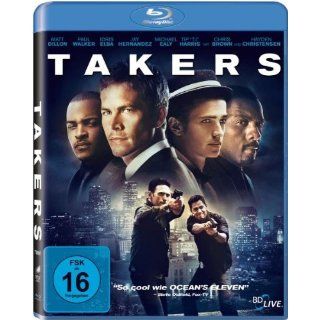 Takers [Blu ray]: Matt Dillon, Paul Walker, Zoe Saldana