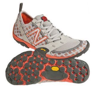 Womens New Balance WT10GR Minimus Trail Grey Coral Trail Running Shoe