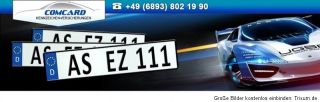St. Motorrad Kennzeichen / Nummernschild Standard EU *In 5 Größen