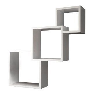 Cubes 32 x 32 x 15 cm, weiß hochglanz Küche & Haushalt