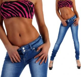 Hüft Jeans Hose Skinny Jeans 34 XS   42 XL: Bekleidung
