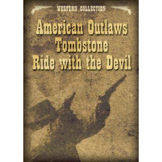 Western Collection 3 DVDs American Outlaws, Tombstone, Ride With The