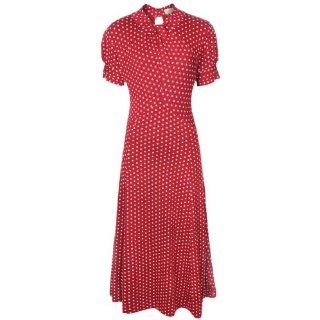 Lindy Bop Rockabilly Kleid 50er Jahre Amie, rot