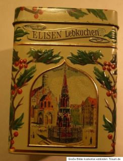 Elisen Nürnberger Lebkuchen Blechdose Wolff