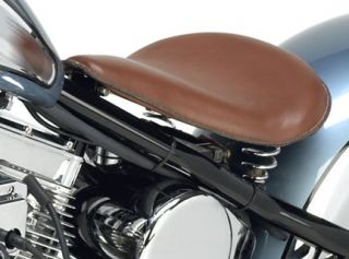 Sattel Solositz Springer Leder braun Harley Davidson