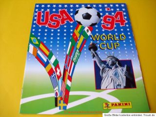 Panini WM 1994 94 USA   Leeralbum empty album internationale Version