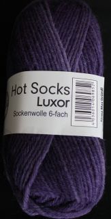 Hot Socks Luxor 6fach Gründl Wolle Sockenwolle Strumpfwolle 50 g