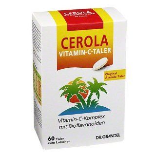 Cerola Vitamin C Taler, 60 St Lebensmittel & Getränke
