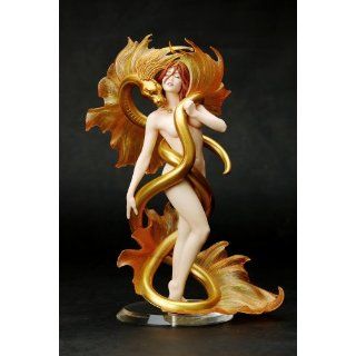 Fantasy Figure Gallery Golden Lover Julie Bell PVC Statue: 