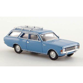 Opel Rekord C Caravan, hellblau, 1966, Modellauto, Fertigmodell