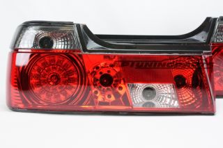 LED Rückleuchten Set Rot Schwarz für 7er BMW E32 88 94 NEU