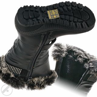 Mädchen Stiefel warm Gefüttert Schuhe Kinder NEU Herbst Winter BOOTS