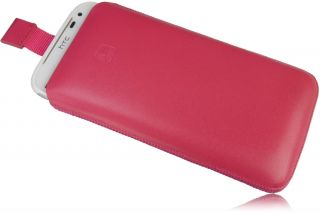 Neu Schutzhülle Handytasche Ledertasche SlimCase Pink Samsung i9300