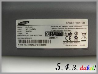 Samsung CLP 300 Farblaserdrucker Laserdrucker Farbe Drucker