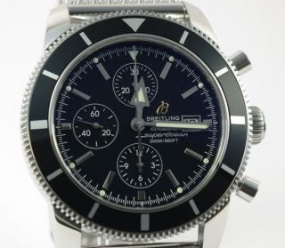 BREITLING SUPEROCEAN HERITAGE A13320 108 CHRONOGRAPH MIT MILANAISE