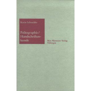 Paläographie und Handschriftenkunde für Germanisten 