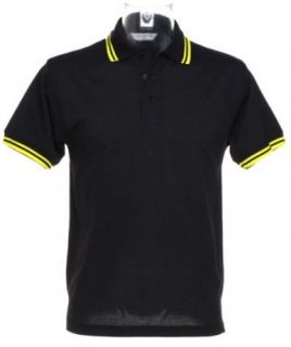 Kustom Kit Herren Poloshirt Polo Shirt zweifarbig S M L XL XXL