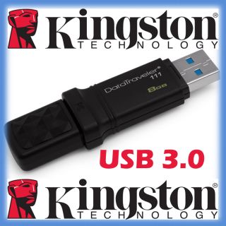 8GB KINGSTON DT111 USB 3.0 STICK NEU OVP DT111/8gb Fortuna Trade