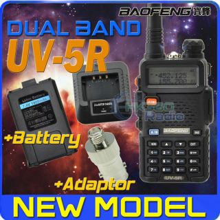 VHF Radio + ADAPTOR S002+Spare Battery 2 109 (FIT 2pin K PLUG)