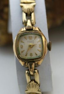 alte Junghans 17 Jewels Armbanduhr Damenuhr mechanische Uhr Handaufzug