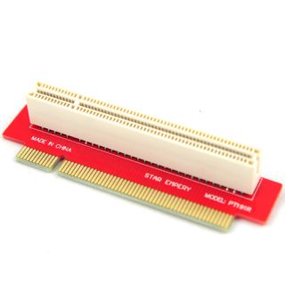 PCI Stecker auf PCI Buchse Erweiterung Vertikal Adapter 2,5cm NEU