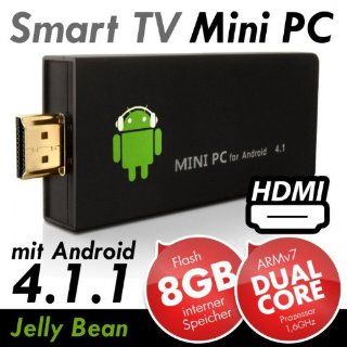 Android 4.1 Mini PC + SMART TV HDMI Stick für Fernseher, Monitor etc