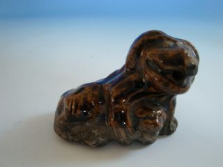 0410P1 114: Fo Hund Tempelhund China Keramik um 1900