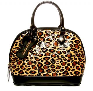 Loungefly HELLO KITTY BLACK PATENT EMBOSSED TOTE BAG !!