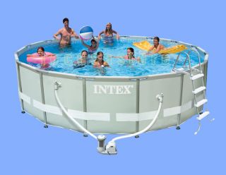 Intex Ultra Frame Pool Komplett Set 488x122 Nr.54452