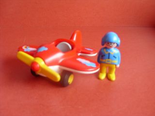 Playmobil 123 Flugzeug mit Figur