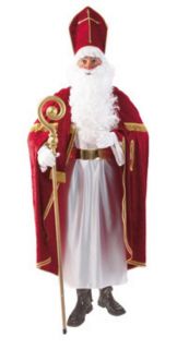 Bischof, St. Nikolaus,Weihnachtsmann Kostüm mit Mitra *edle Ausf. L