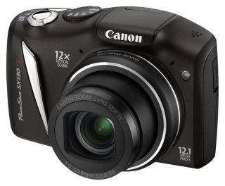 Canon PowerShot SX 130 IS Schwarz Digitalkamera Neu