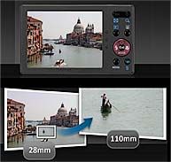 Pentax Optio RS1500 Digitalkamera (14 Megapixel, 4 fach opt. Zoom, 7,6