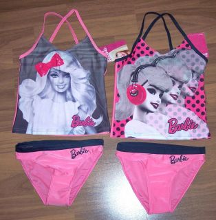 Barbie Tankini Bikini Badeanzug Gr. 128/134 140/146