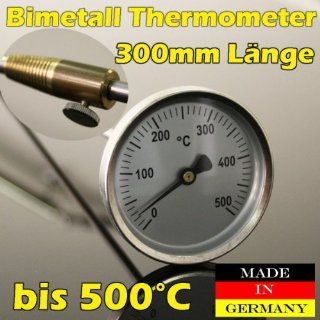 Bimetall Analog Metall Backofenthermometer 500 °C Backofen , Ofen