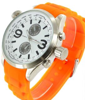 Chronograph Look Damen Uhr Retro XXL Designer U Boot Uhr NEU. # 139