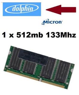 Dolphin Micron 512 Mb SdRam 133Mhz Ibook G3 G4 Imac Speicher Ram SdRam