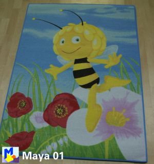Kinder Teppich BIENE MAJA / MAYA BEE *Ma01 Busy Bee* 95x133