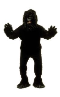 Herren Damen Kostüm Gorilla/Affe Budget Outfit