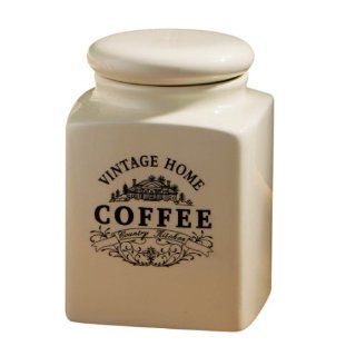 Premier Housewares Vintage Home Quadratische Kaffeedose, groß: 