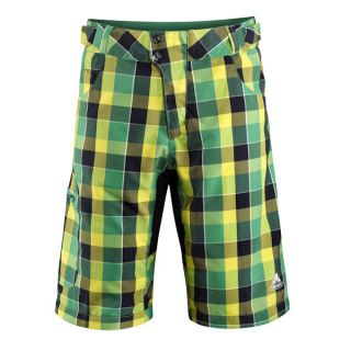Vaude Herren Radhose Bike Shorts Craggy Pants canary meadow gelb grün