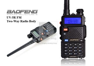 UV 5R VHF/UHF Dual Band Radio 136 bis 174 400 480Mhz FM 65 108