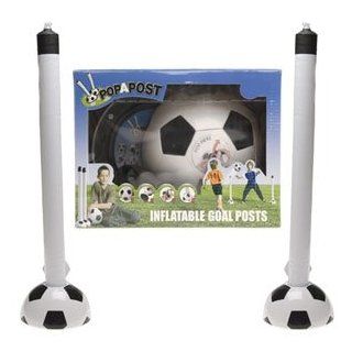 Pop a Post Inflatable Goal Posts  Aufblasbare Fussball Torstangen